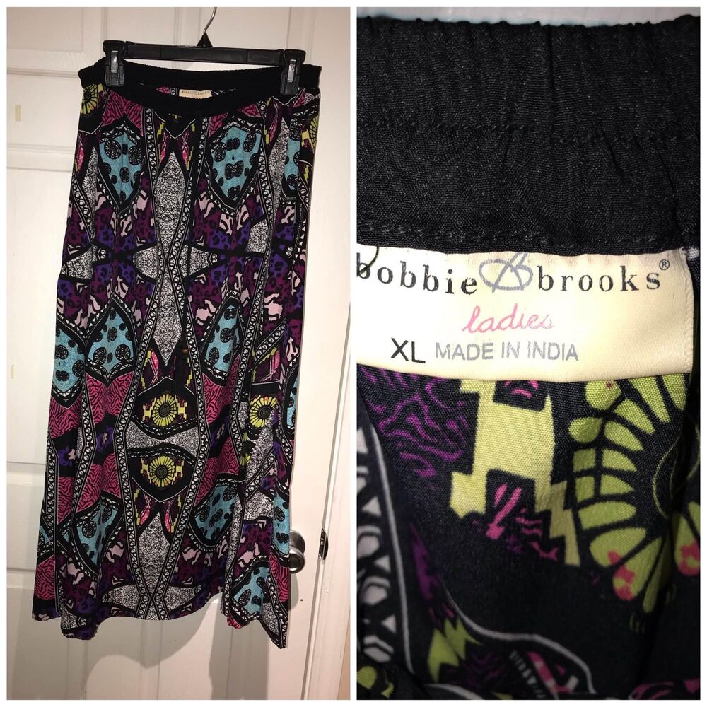 XL BOBBIE BROOKS MAXI SKIRT